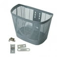 thumbnail image 4 of Cesta para bicicleta, portabicicletas, portamascotas de plástico, fácil de instalar Gris, 4 of 9