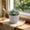 C, variant on Small Artificial Potted Plastic Plants with Gray Pot Fake Mini Floral Arrangement Tabletop Indoor Home Office Decor,B