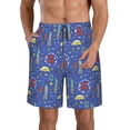 thumbnail image 1 of Fotbe New-York City Trajes de Baño Estampados para Hombre, Shorts de Verano de Secado Rápido, Ropa de Playa, Bañadores-X-Large, 1 of 6