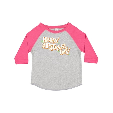 

Inktastic Happy St. Patrick s Day Gift Toddler Boy or Toddler Girl T-Shirt