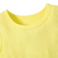 thumbnail image 6 of Lanbubble Toddler Baby Girls Rainbow Tutu Dresses Tulle Dress Party Princess Sequins Sundress Ruffle Sleeveless Yellow 5-6 Years, 6 of 10