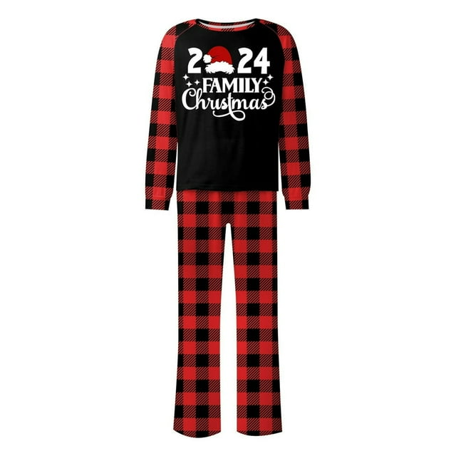 Pyjamas de Noël Assortis pour Hommes Ensembles de Pyjamas de Vacances pour la Famille