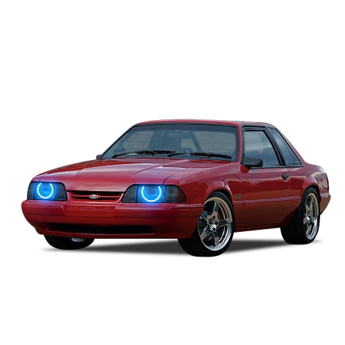 Flashtech Blue LED Halo Ring Headlight 
