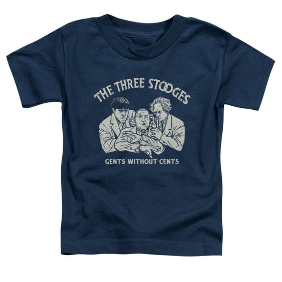 Three Stooges - Without Cents - Toddler Short Sleeve Shirt - 4T