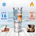 thumbnail image 4 of Gift for Dog Lovers Cute Dog Tumbler for Women - 40oz Dog Tumblers with Handle Straw and Lid Tumbler Cup Travel Coffee Mug, 4 of 7