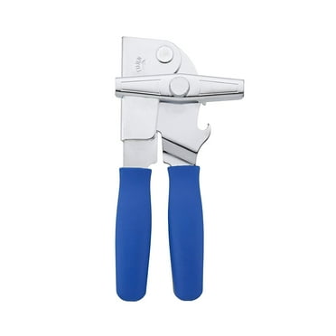 Swing-A-Way 5215423 Portable Manual Can Opener With Cushioned Ergonomic Handles - Blue