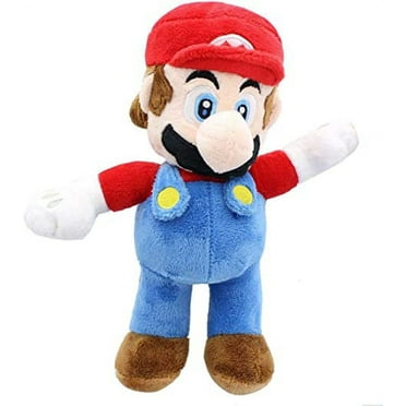 Super Mario Bros Luigi 16 inch Stuffed Plush Toy - Walmart.com