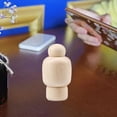 thumbnail image 1 of Muñecas con clavijas de madera Personas con clavijas, Figuras con clavijas de madera, Figuras de madera sin pintar decorativas para proyectos de 68 mm x 36 mm Macarena muñecas de clavija, 1 of 8