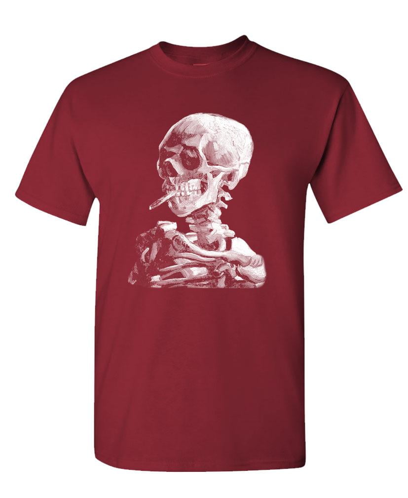 van gogh skeleton shirt