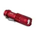 thumbnail image 5 of Red Tactical Mini LED Flashlight - Heavy Duty Metal Shell - Ultra Bright 300 Lumen Survival Camping Light - By Sakeen, 5 of 5