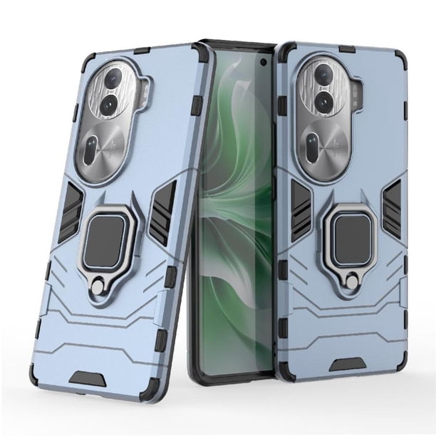 Funda para OPPO RENO 11 PRO 5G con Soporte Anillo Giratorio 360° y Protección Resistente a Golpes y Caídas