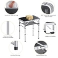 thumbnail image 4 of Mesa de camping plegable Anbte de aluminio 60x40 cm ajustable, 4 of 8