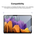 thumbnail image 3 of Screen Protective Film Compatible with Galaxy TAB S8 Screen Protector Tempered Glass Film Scratch Resistant Anti-Fingerprint, 3 of 8