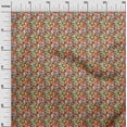 thumbnail image 3 of oneOone Polyester Spandex Red Fabric Geometric Sewing Material Print Fabric By The Yard 56 Inch Wide, 3 of 5