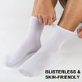 thumbnail image 6 of FLYRUN 30 Pairs Mens Lightweight Crew Socks Long Socks, 6 of 6