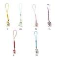 thumbnail image 4 of Portable Luck Phone Charm Assorted Color Luck Key Rings Decoration With Bells For Positive Energy, 4 of 8