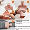 thumbnail image 4 of Hot Water Bottle with Waist Cover,Hot Water Bag for Pain Relief, Neck and Shoulders, Feet Warmer, Menstrual Cramps, Back,Hand,Waist Warm,Hot and Cold Therapy, 4 of 6