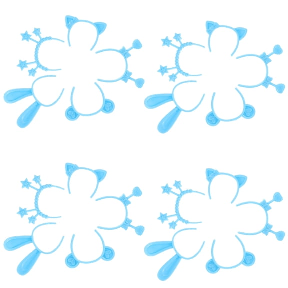 FELTECHELECTR Doll Accessory Mini Hair 100Pcs 1.6x1.2in