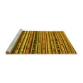 thumbnail image 2 of Ahgly Company Machine Washable Indoor Rectangle Southwestern Yellow Country Area Rugs, 8' x 12', 2 of 4