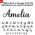 thumbnail image 1 of Customized Name Letter Necklace Personalized Stainless Steel Simple Pendant Clavicle Chain Women's Jewelry Valentine's Day Gift, 1 of 5