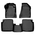 thumbnail image 1 of SMARTLINER Floor Mats 2 Row Liner Set Black for 2017-2019 Jeep Compass with Dual Driver Side Floor Hooks (New Body Style), 1 of 9