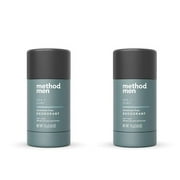 Method Men Aluminum Free Deodorant, Sea & Surf, 2.65 OZ. 2 Pack