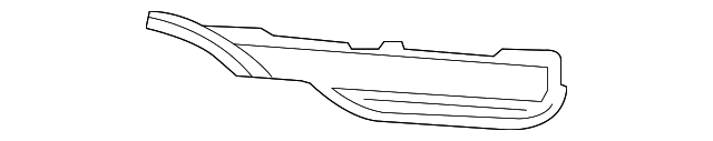 Genuine OE Honda Side Molding - 71507-T5R-A50