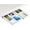 White, variant on Under Desk Drawer, Self-Adhesive Slide Out Storage Organizer with 4 Customizable Dividers, 2-Pack White,2 Count (Pack of 1)