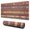 Boho Red Multicolored, variant on Long Mouse Pads for Desk,Blue Pioneer Flower Desk Mats on Top Of Desks, Desk Mouse Pad Extra Large with 3mm Non-Slip Base and Stitched Edge for Gaming,Office,Work,Home 31.5"x11.8"