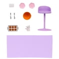 thumbnail image 6 of Barbie Weekend Escape House, Dollhouse Playset with 10 Accessories, 4 Play Areas & Kitten, 6 of 7