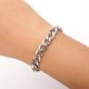 thumbnail image 5 of My Shape Fashion Cuban Chain Men Bracelet Stainless Steel 3/5/7/9mm Width Chain Bracelets Figaro Chain Boy Wrist Jewelry Couple, 5 of 5