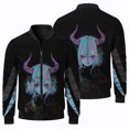 thumbnail image 4 of Nueva chaqueta de invierno con estampado de dibujos animados en 3D para hombre, para deportes al aire libre, ciclismo, abrigos para hombre, cortavientos, ropa informal de moda para hombre, 4 of 4