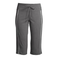 thumbnail image 4 of Athletic Works Women's Athleisure Dri More Piped Bermuda Shorts, 4 of 7
