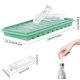 thumbnail image 3 of RV Juego de 2 Bandejas para Cubitos de Hielo de Silicona, Fácil Liberación, Apilables con Tapa, 10 Cavidades, Certificadas LFGB y Sin BPA, Ideales para Botellas Deportivas y de Agua. (juego de 2, gris) oso de fresa Electrónica, 3 of 5