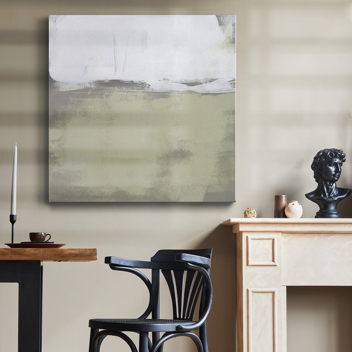 Wexford Home The Subtlest Horizon II-Premium Gallery Wrapped Canvas, 24" x 24" - Ready to Hang