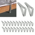 thumbnail image 3 of 24pcs Table Cloth Holder Stainless Steel Stable Durable Table Cloth Clip for Outdoor Garden Picnic, 3 of 9