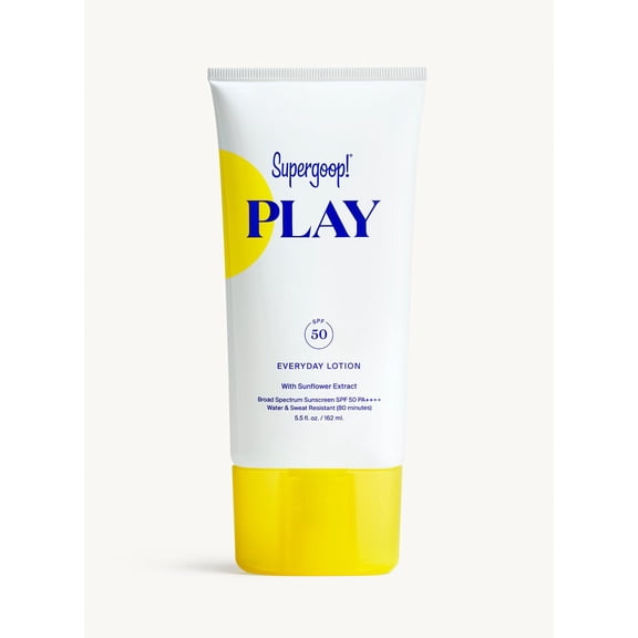 Supergoop PLAY Everyday Lotion SPF 50 , 5.5 oz Sunscreen