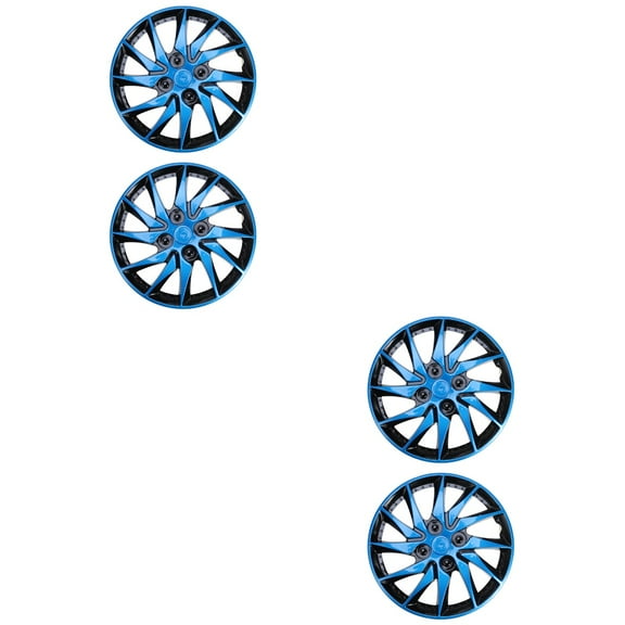 WORGEOUS 4 pcs  Performance Wheel Cover 14 inch Plastic Hub Wheel Caps Replacements