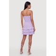 thumbnail image 3 of Women's Ruffle Tiered Hem Short Dress, 3 of 3