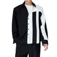 thumbnail image 1 of Afdoent Shirts For Men 2025 Spring Autumn New Trend Fashion Personality Color Asymmetrical Shirt Vacations Clothes, 1 of 4