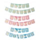 thumbnail image 4 of Conjunto de tarjeta de papel Azul Cateissary 16.4 pies Decoraciones de feliz cumpleaños, 4 of 6
