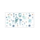 thumbnail image 1 of Wosthever Adhesivo decorativo para ventana de pared de medusas de PVC para oficina, pegatina de criaturas marinas para dormitorio, papel tapiz Decoración del hogar, 1 of 6