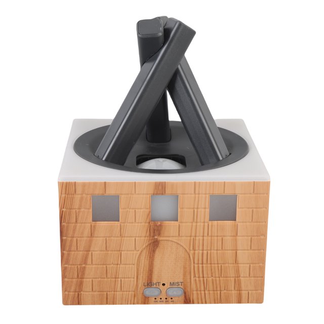 Aromatherapy Diffuser Humidifier, Quiet and Colorful 400ml Essential Oil Air Diffuser Campfire Ornament for Home Office