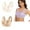 #14, variant on Busydd 2PC Plus Size Push Up Bra Solid Color High Support Bras for Women No Underwire Full Coverage Underwear Comfy Seamless Everyday Bra for Large Bust