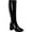 Black, variant on by Pleaser Women's Gogo-300 Boot 7 White Patent