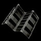thumbnail image 4 of Organizador de pendientes plegable ANGGREK para joyas soporte para pendientes y pulseras, 4 of 8