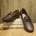 thumbnail image 5 of Men's Casual Loafers Slip On Leather Shoes Lightweight Driving Shoes Moccasins Classic Penny Loafer Flats Boat Shoes, 5 of 10