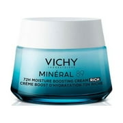 VICHY Mineral 89 Rich 72h Moisture Boosting Cream Hyaluronic Acid 50ml