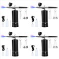 thumbnail image 1 of 4X Kit d'Aérographe Rechargeable Compresseur d'Aérographe Sans Fil, 30psi Haute Pression, Portable à Main, 1 of 7