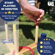 Ring Toss Outdoor Game from Front Porch Classics, for 2 Players Ages 8 and Up